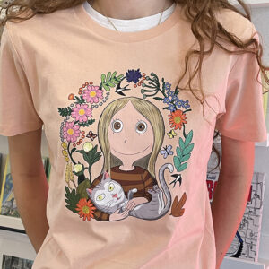 Mira Cream heather pink T-shirt